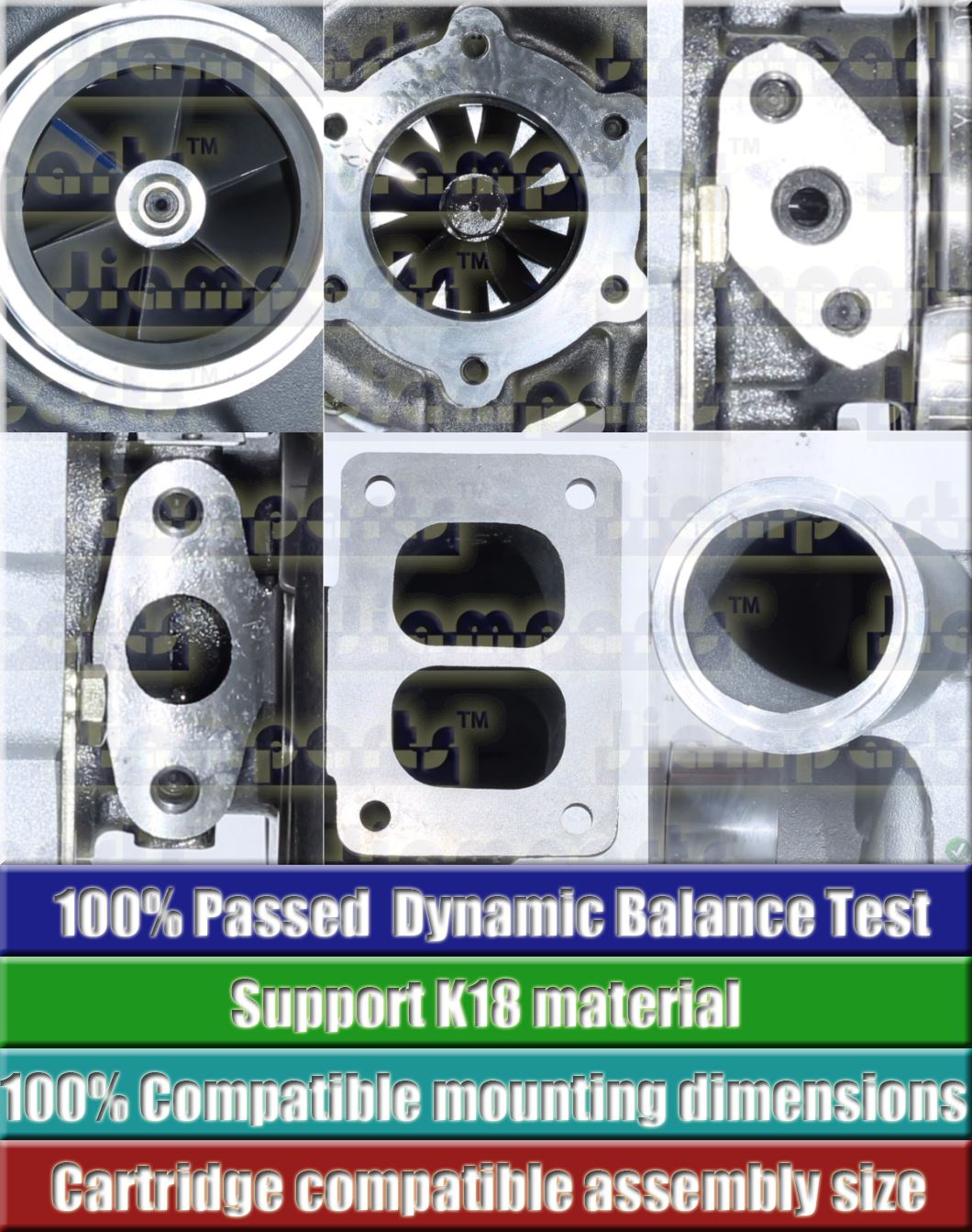 Description image:Turbocharger TA5126 454003-0001