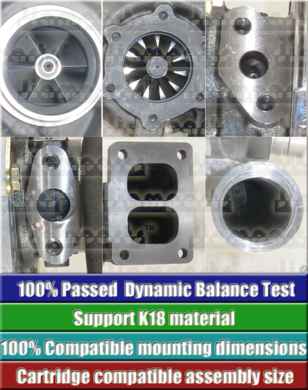 Description image:Turbocharger TA5126 454003-0008