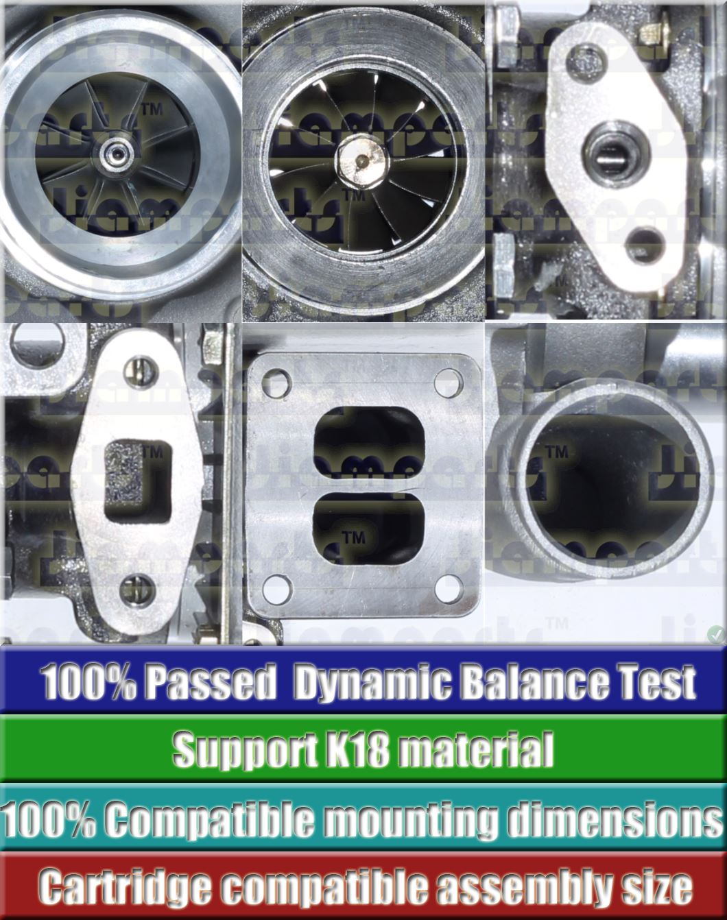 Description image:Turbocharger T300-03 454044-0001