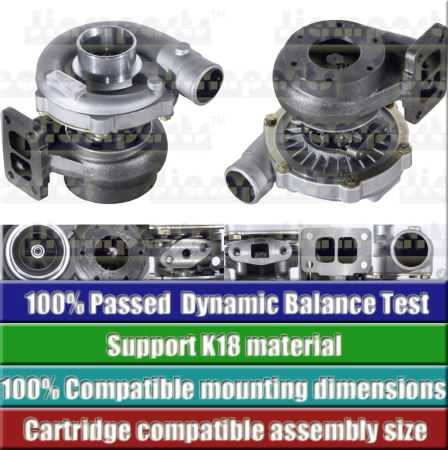 Showcase image:Turbocharger TO4E35 452077-0004