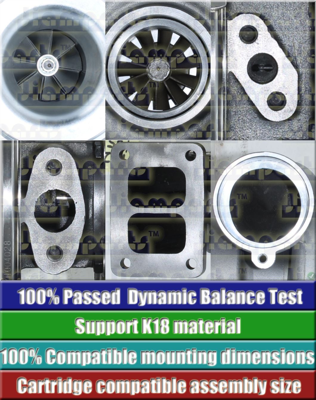 Description image:Turbocharger T1238 465032-1