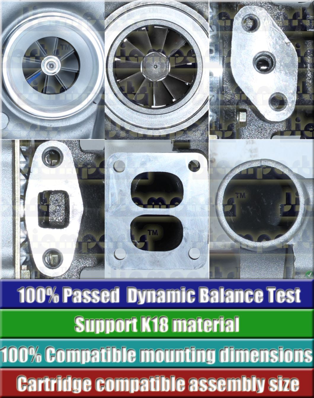 Description image:Turbocharger TO4B59 465044-0051