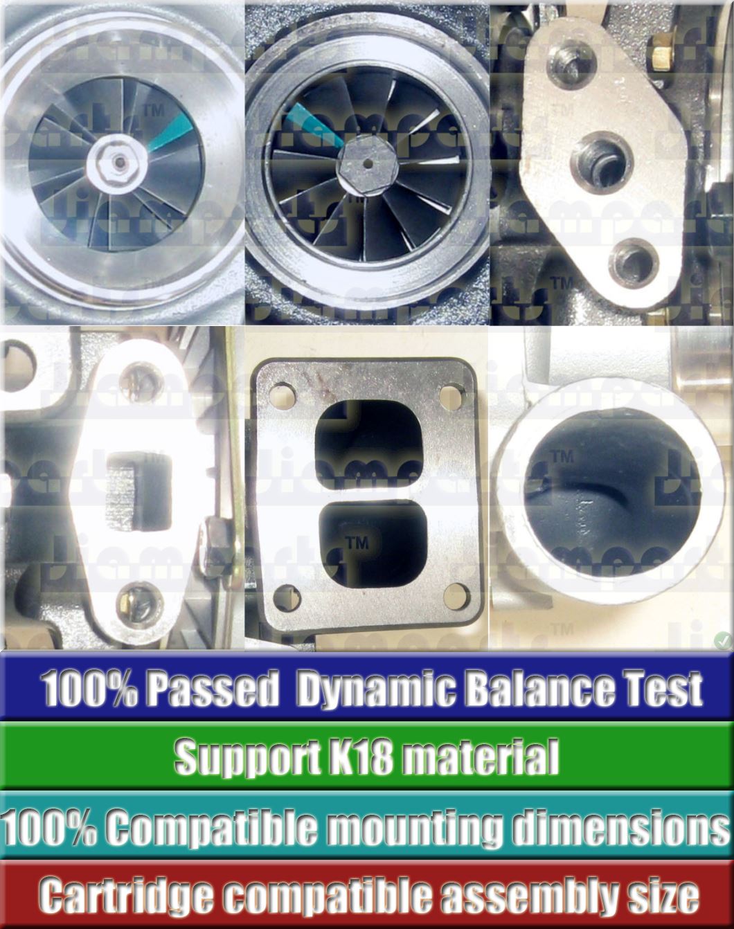 Description image:Turbocharger TO4B59 465044-0255