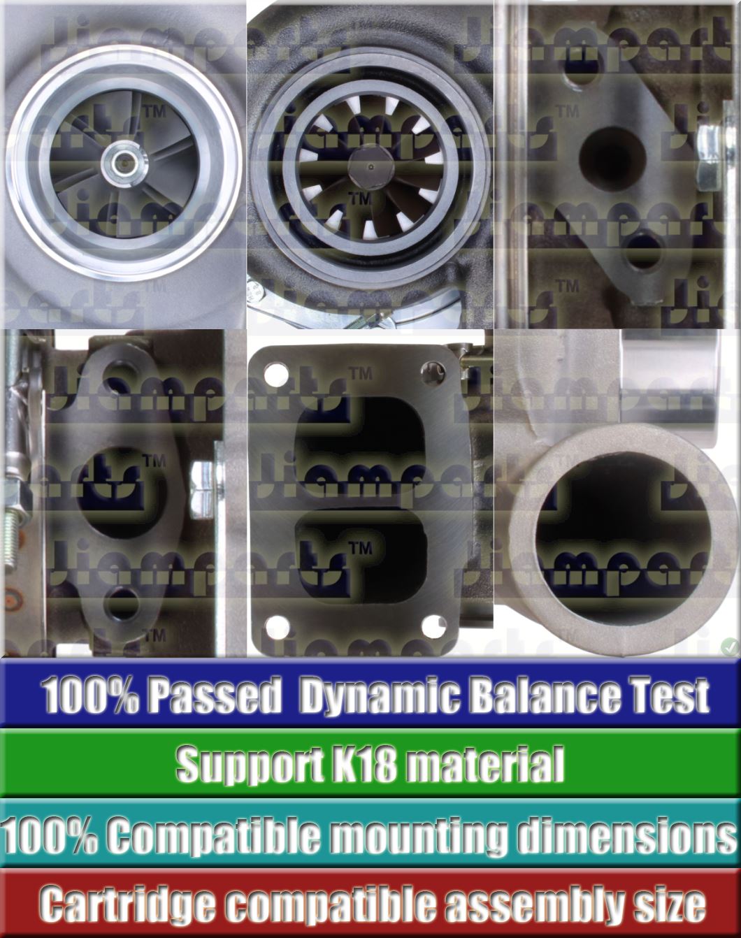 Description image:Turbocharger TA4532 465105-0003