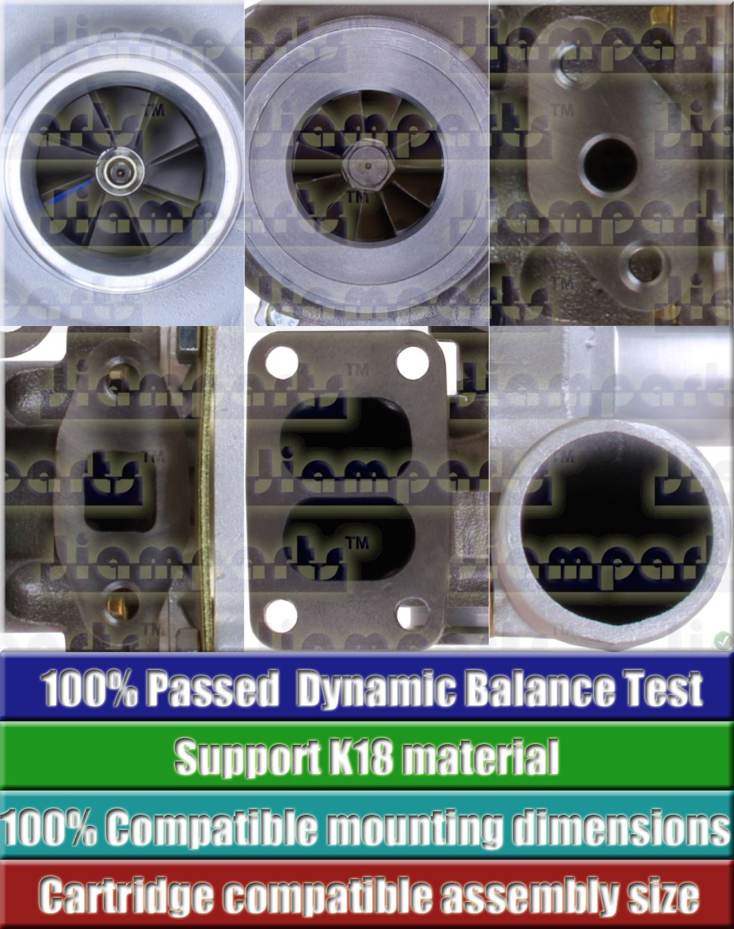 Description image:Turbocharger TO4B09 465218-0004