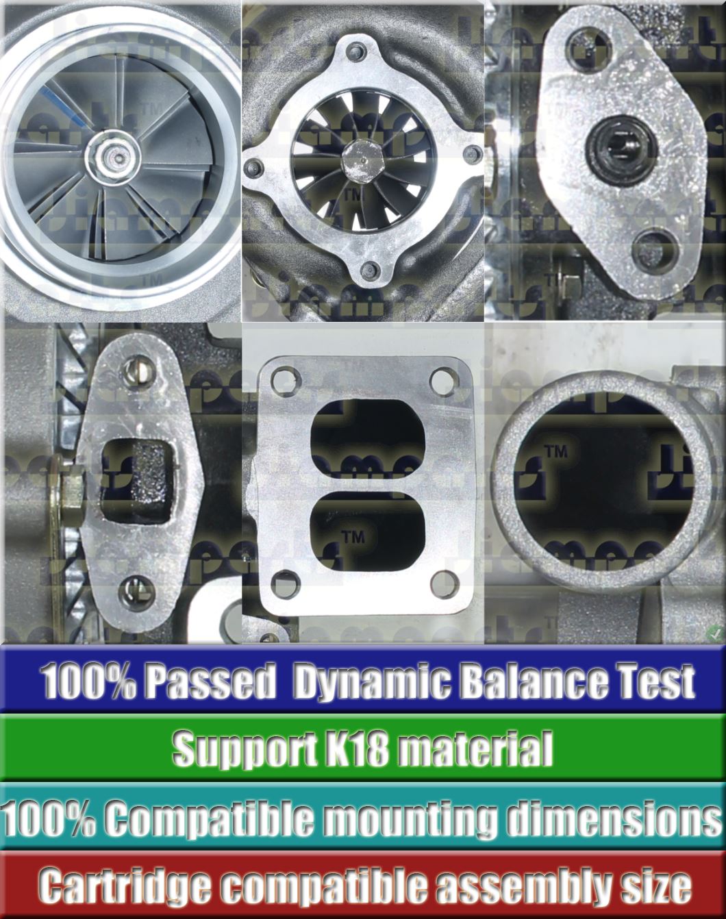 Description image:Turbocharger TO4B93 465254-0006