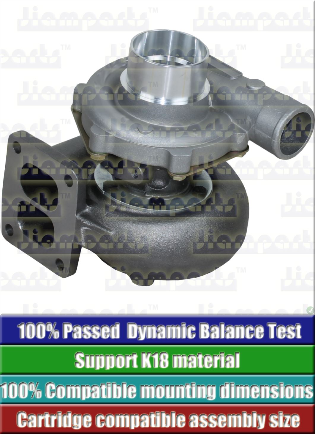 Description image:Turbocharger NISSAN TO4B93_465254-5005