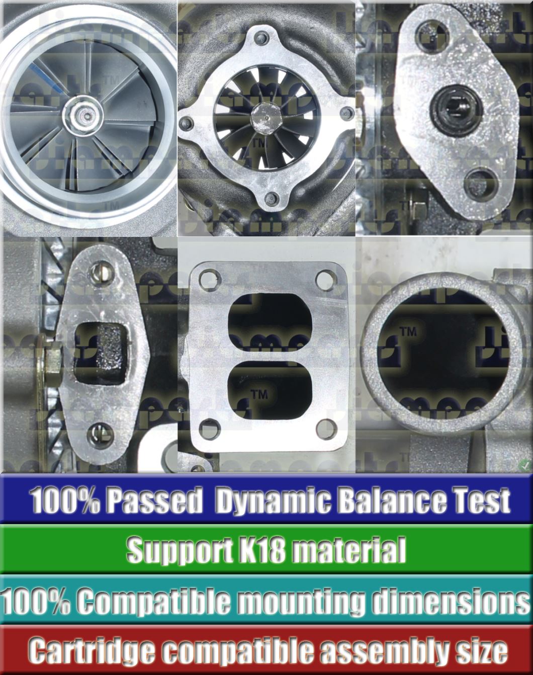 Description image:Turbocharger TO4B93 465254-5006