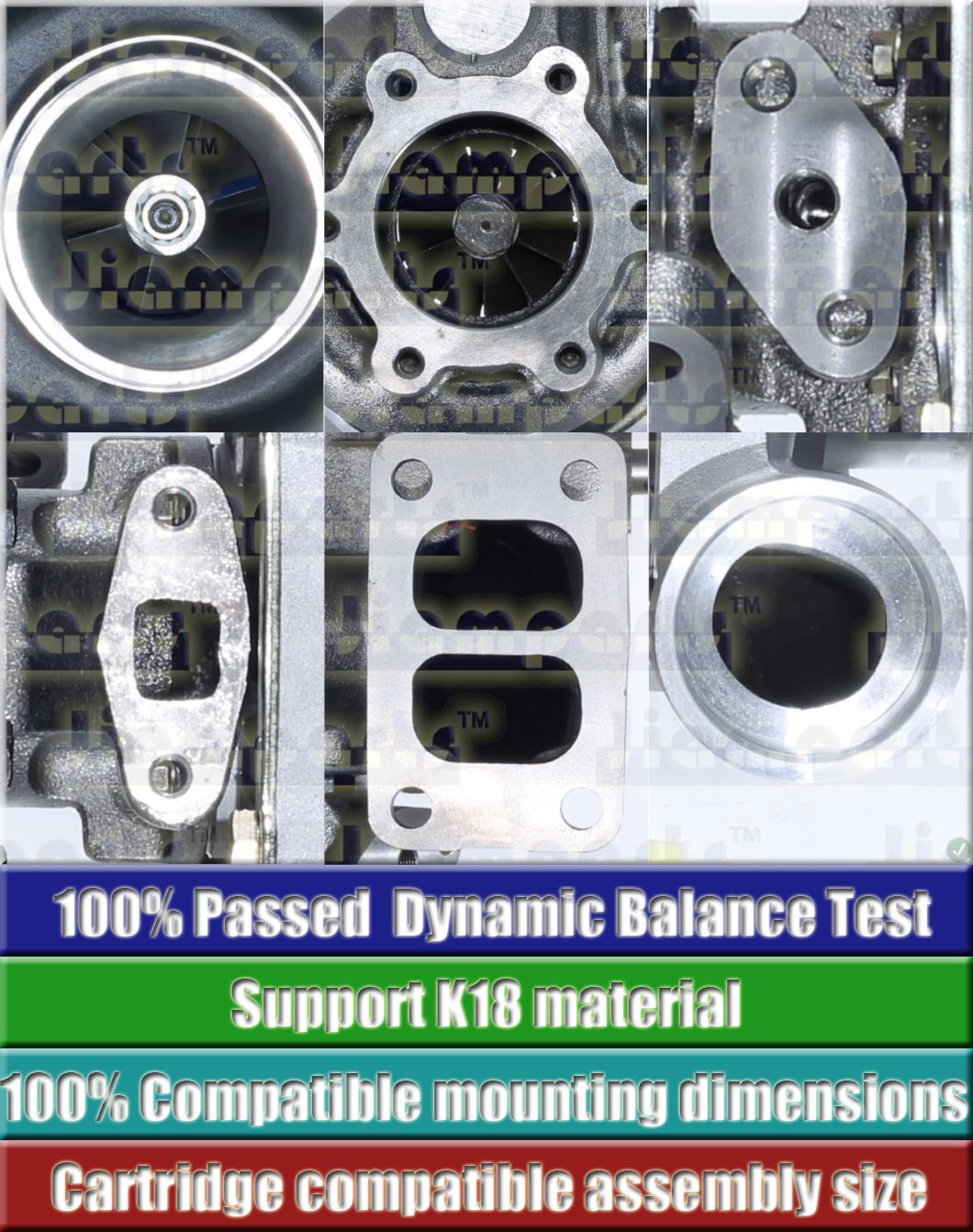 Description image:Turbocharger TBP408 465425-0001S