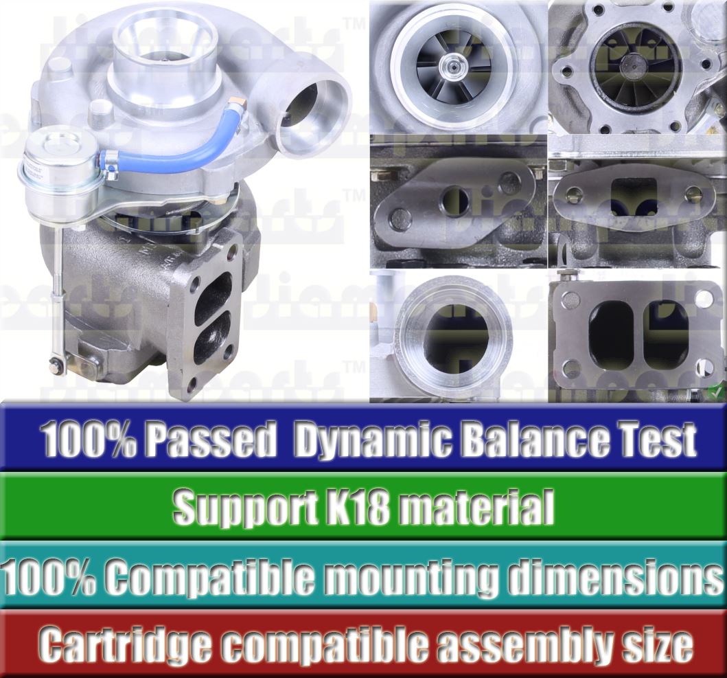 Description image:Turbocharger IVECO TBP408_465425-5001