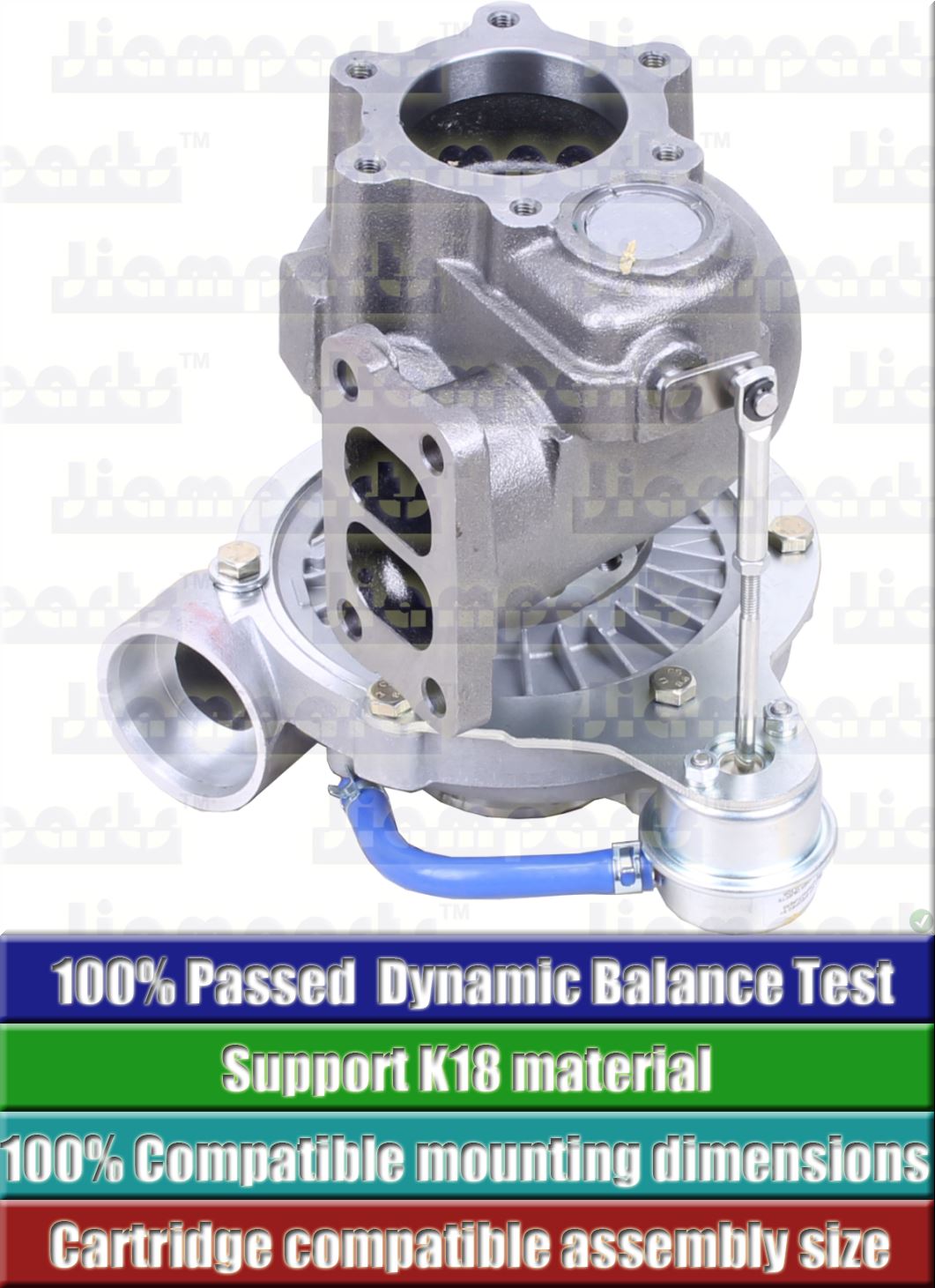 Description image:Turbocharger IVECO TBP408_465425-5001