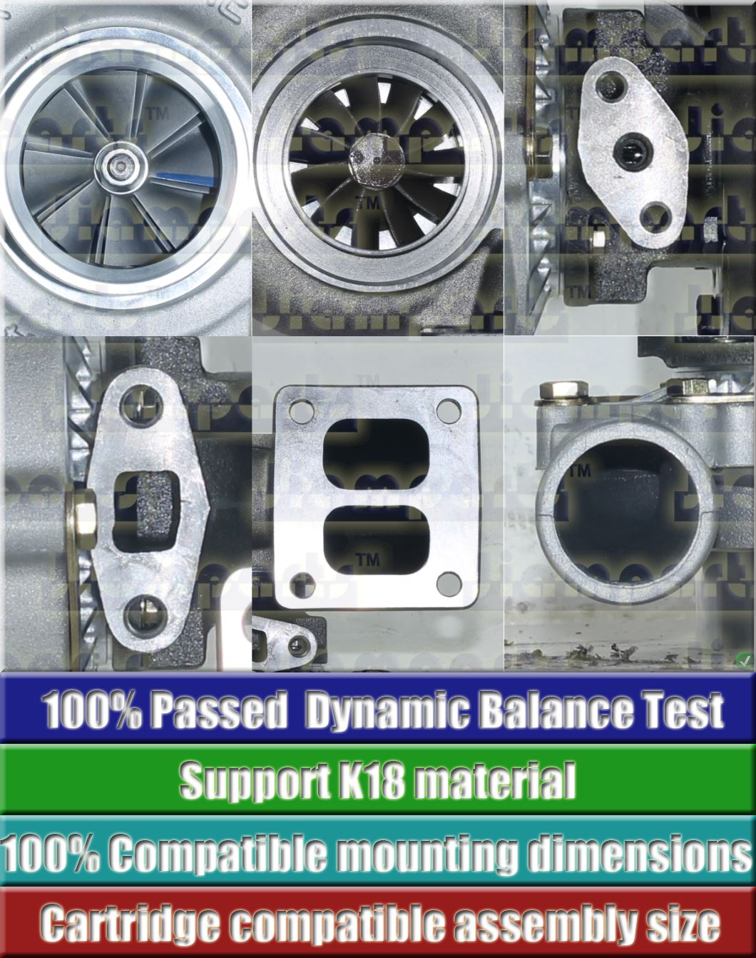 Description image:Turbocharger TO4B83 465476-0002