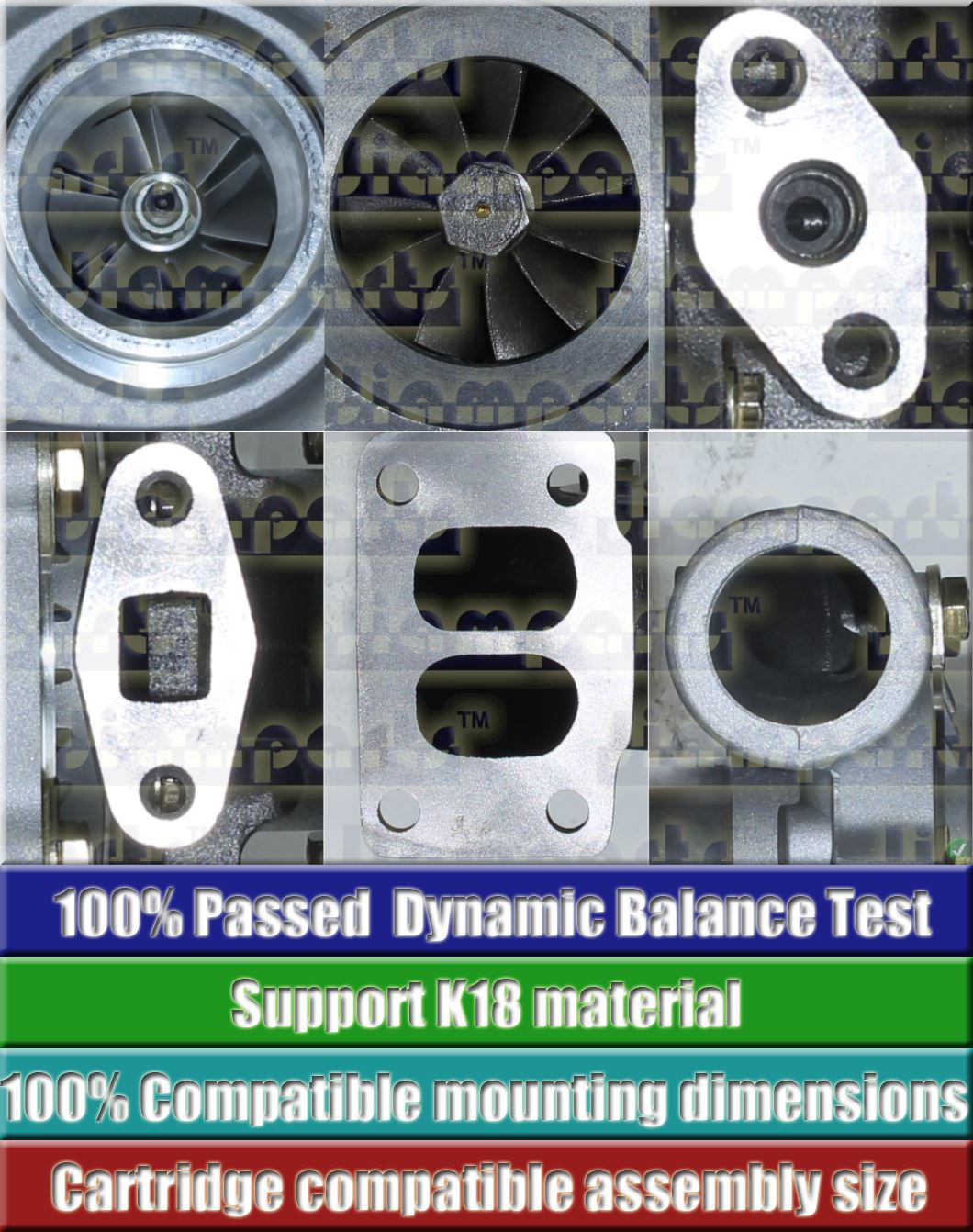 Description image:Turbocharger TA3103 6207818240