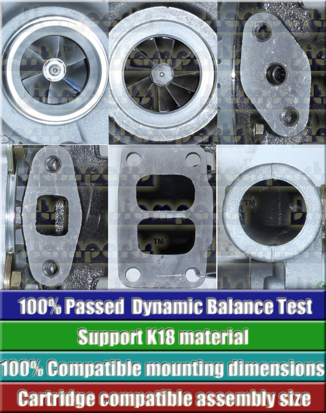 Description image:Turbocharger TA3103 465636-0204