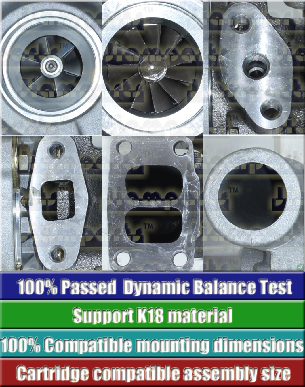 Description image:Turbocharger TA3103 465636-0207