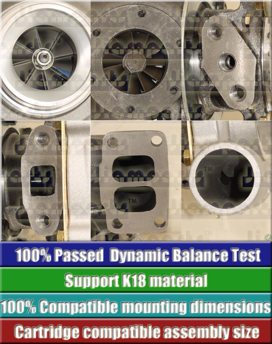 Description image:Turbocharger TO4B49 465640-0013