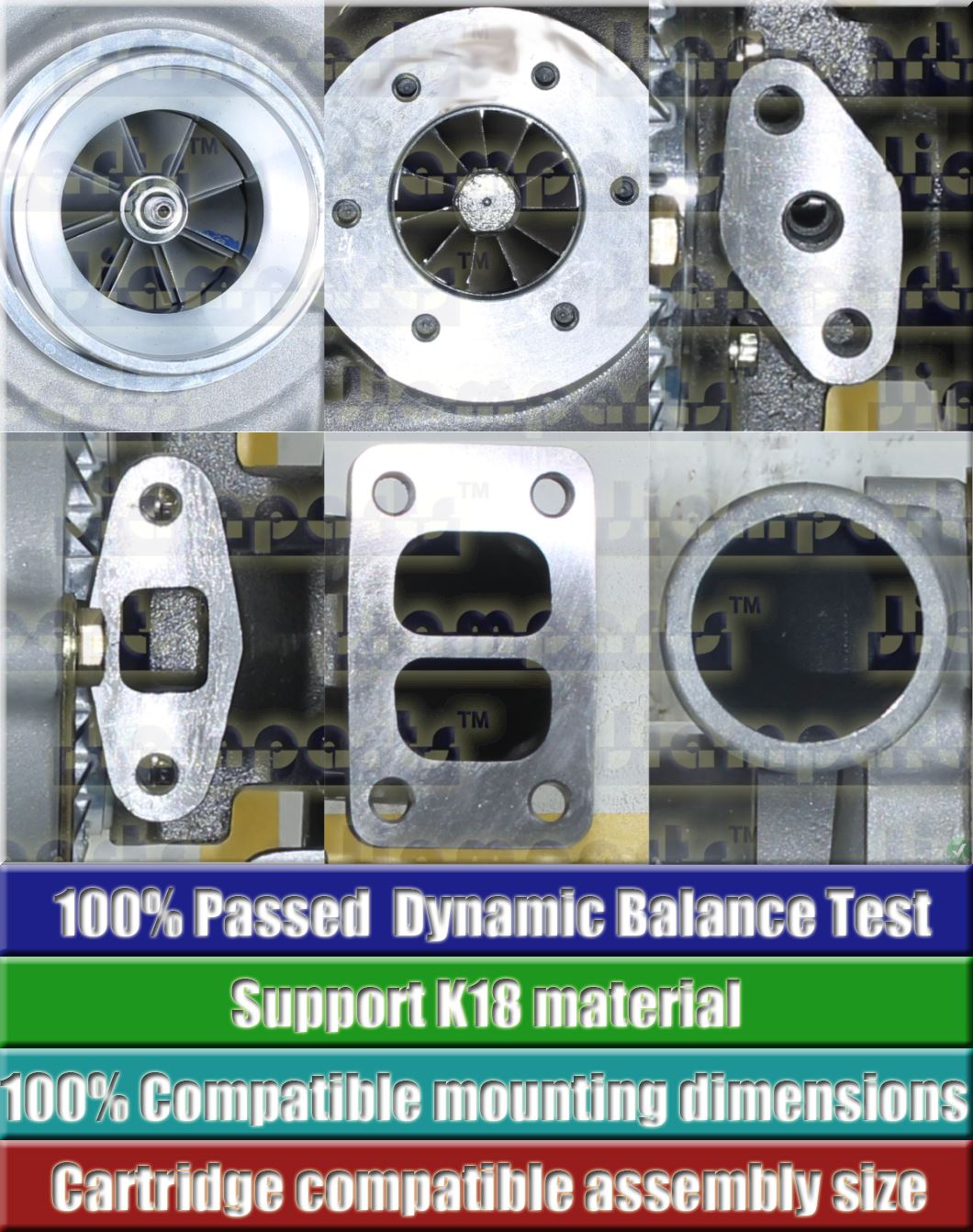 Description image:Turbocharger TO4B49 465640-13