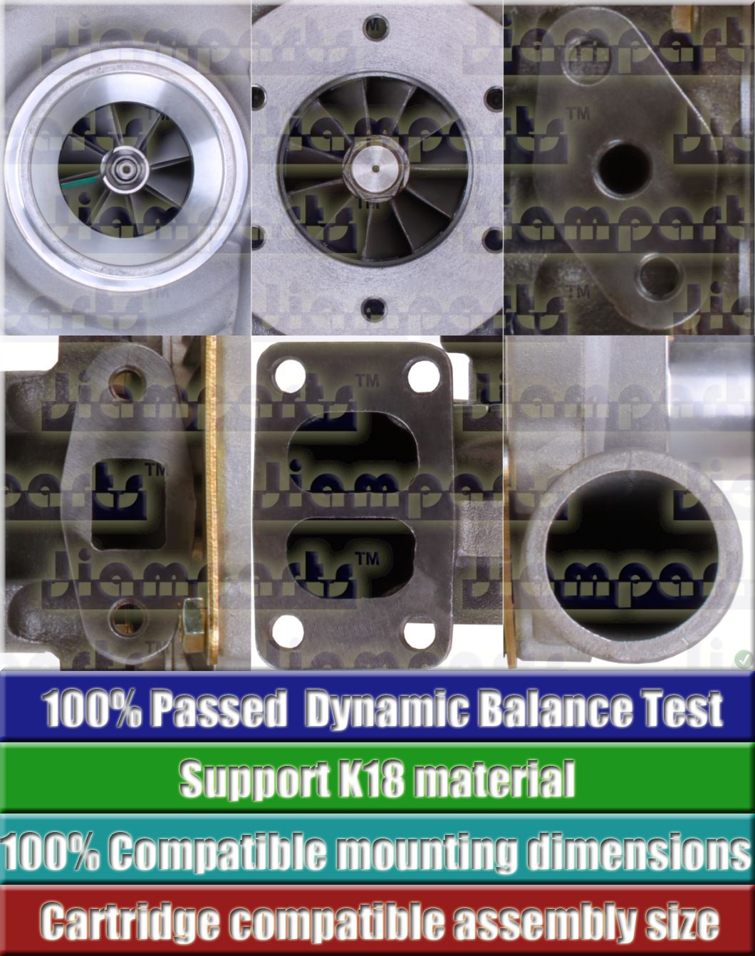 Description image:Turbocharger TO4B49 465640-5005