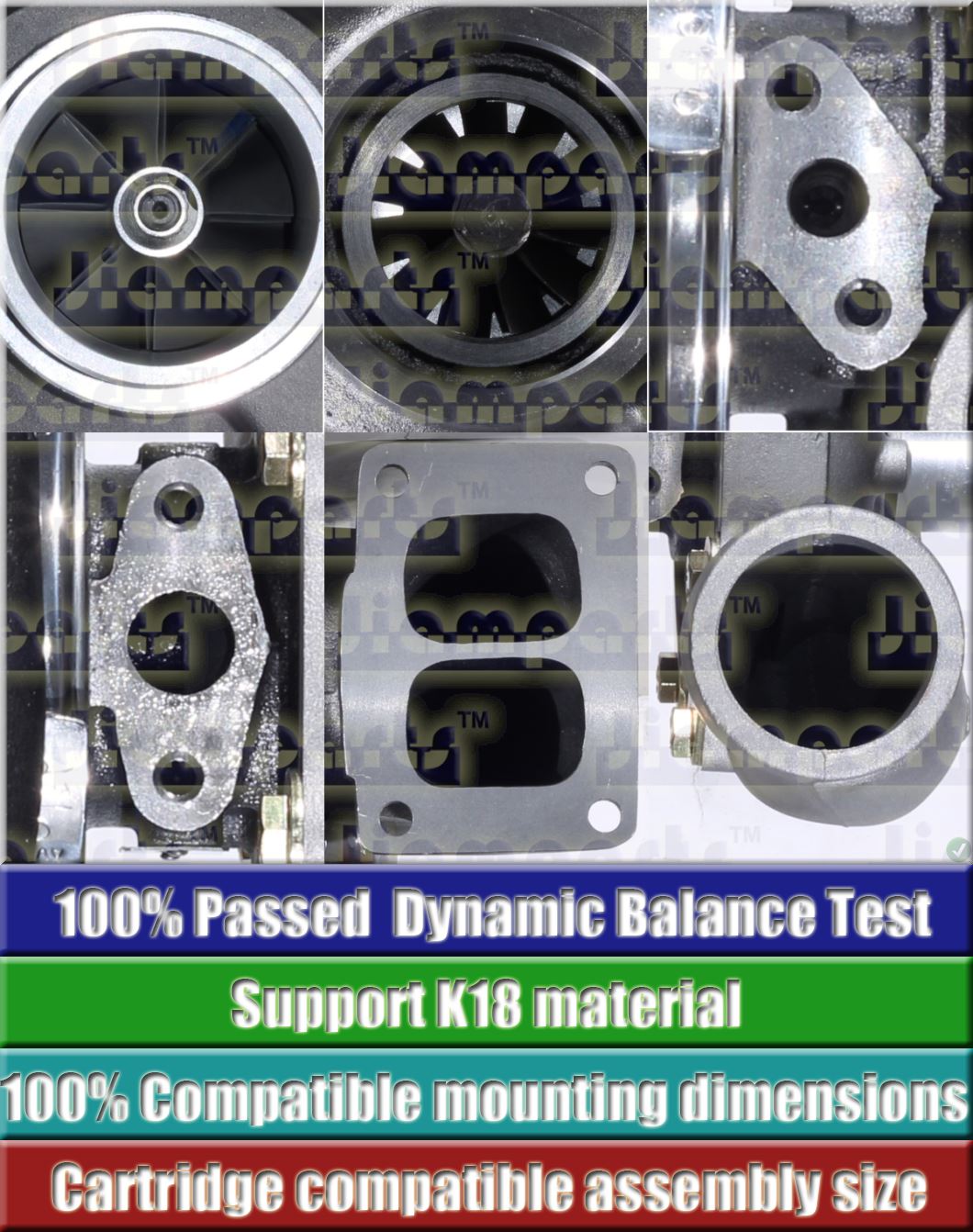 Description image:Turbocharger TA4503 465942-0011