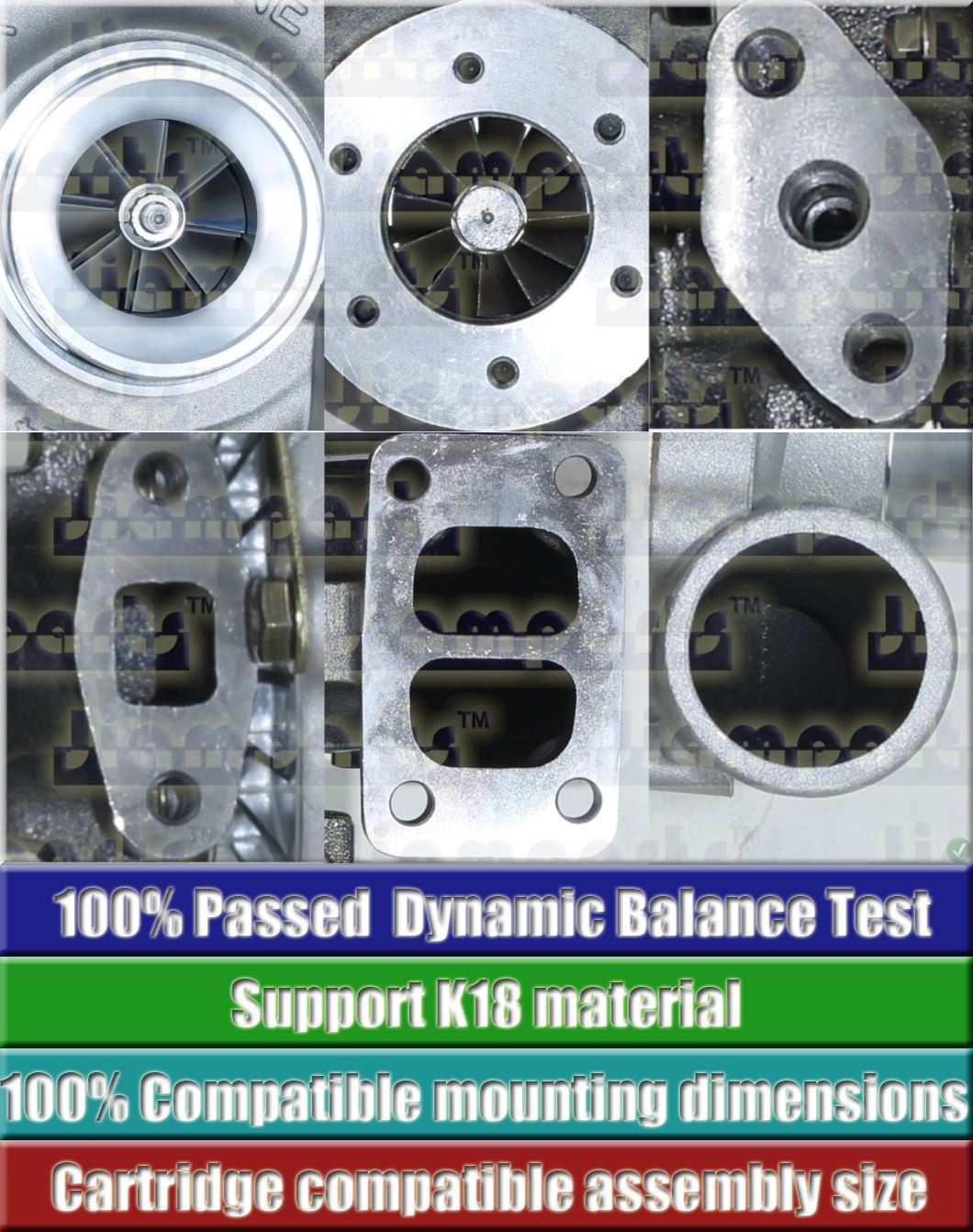 Description image:Turbocharger TO4B58 465960-5006