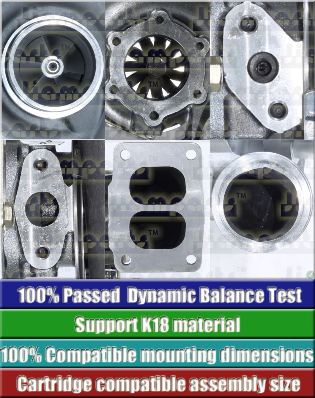 Description image:Turbocharger TA5102 466076-0012