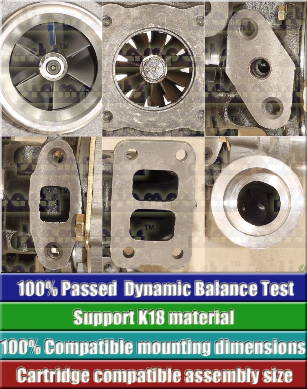 Description image:Turbocharger TA3164 466192-0012