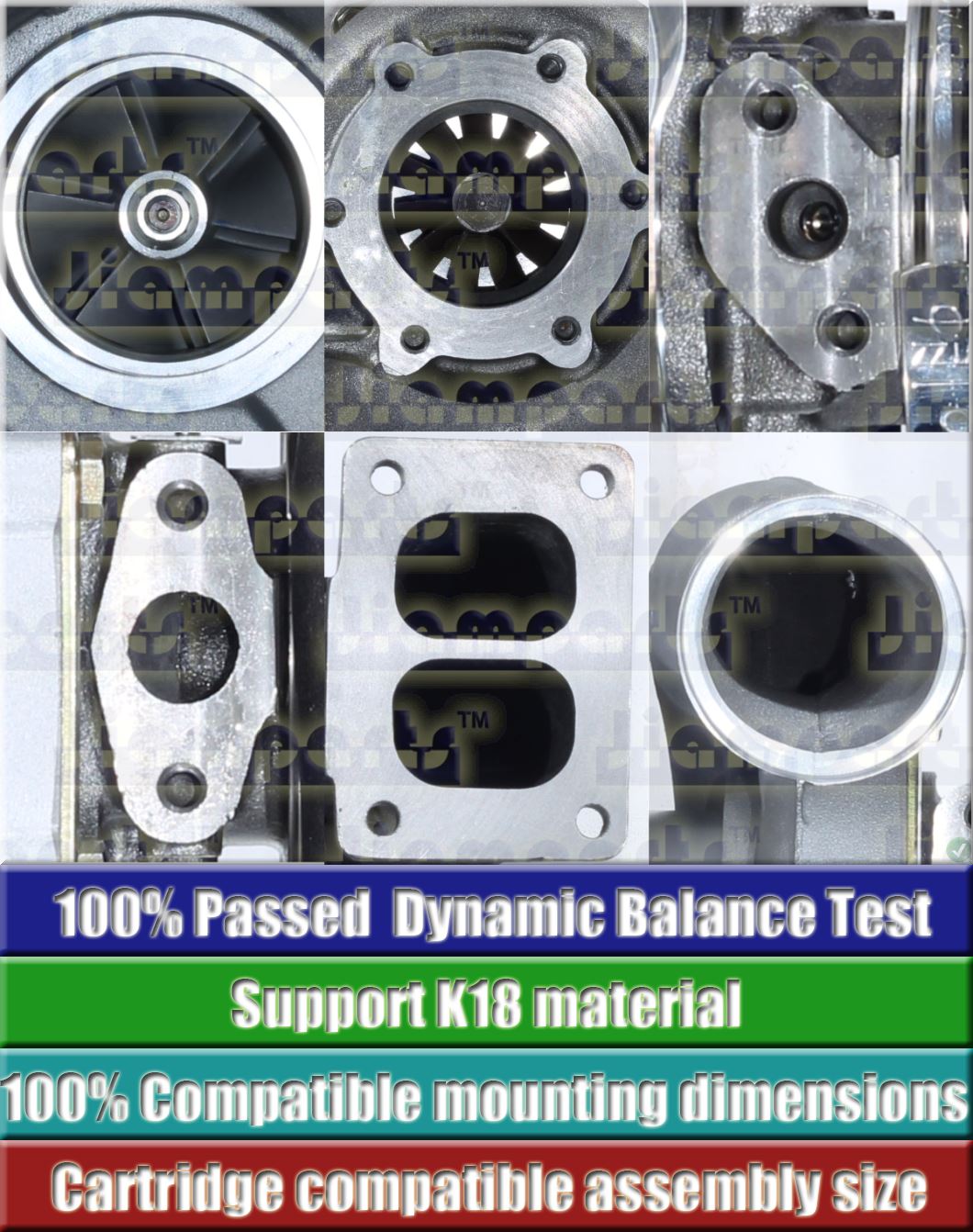 Description image:Turbocharger TA4507 466314-0008