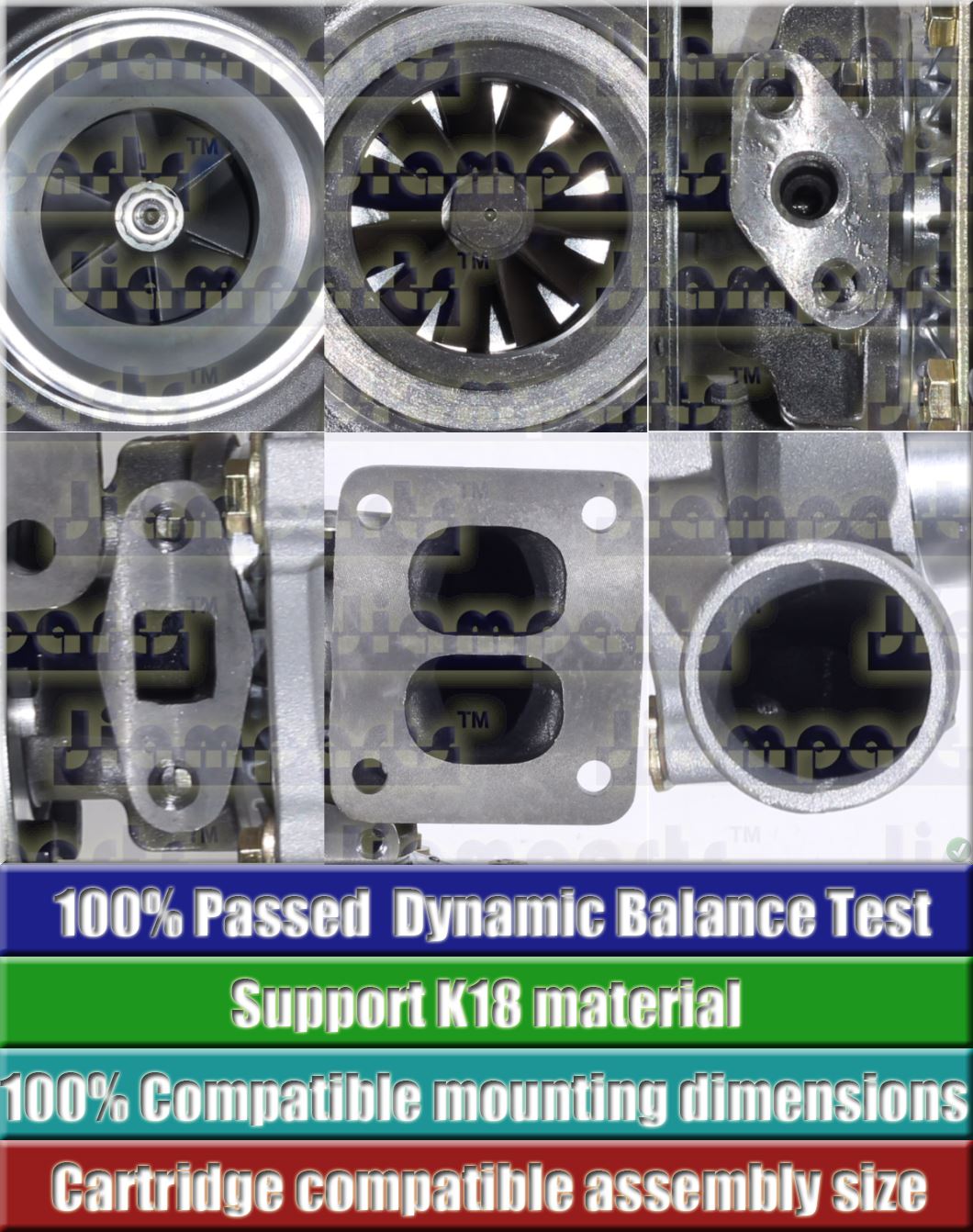 Description image:Turbocharger TA3401 466334-0004