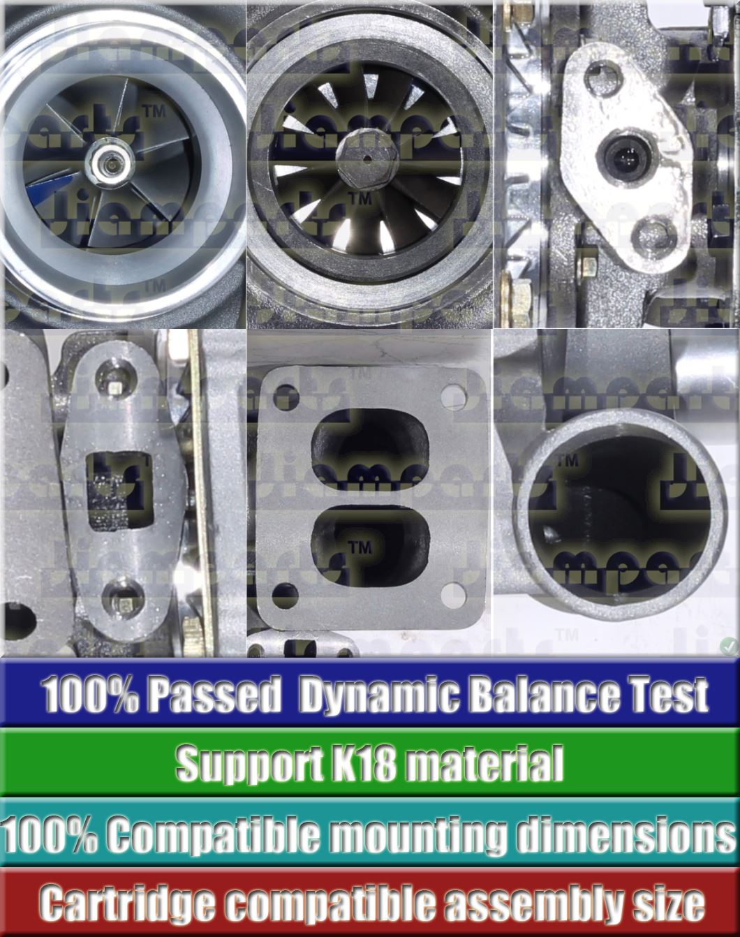 Description image:Turbocharger TA3401 466334-0010