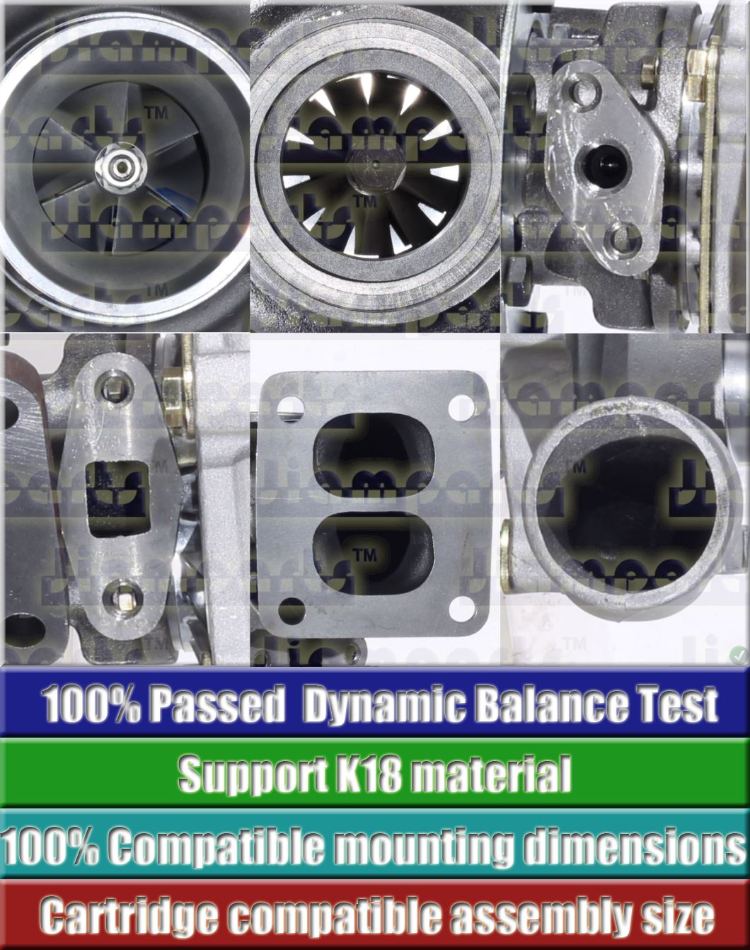 Description image:Turbocharger TA3401 466334-8