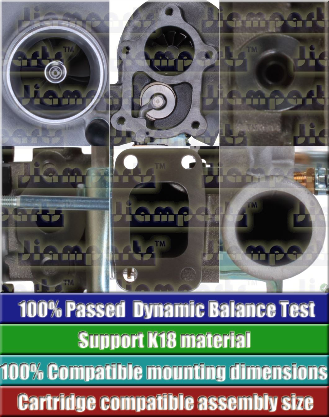 Description image:Turbocharger TB2568 466409-0002