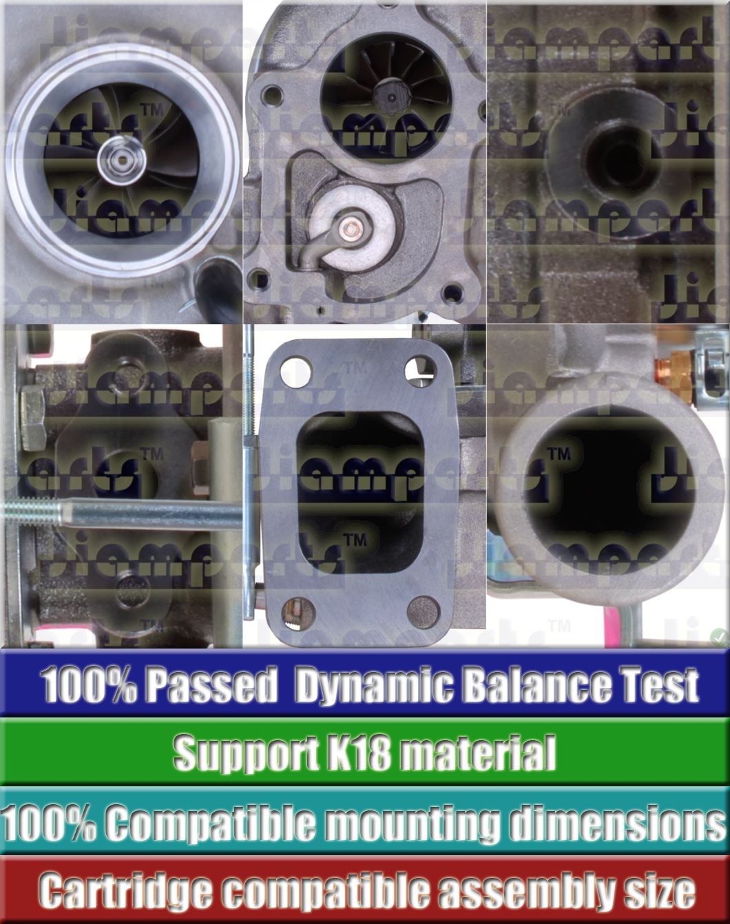 Description image:Turbocharger TB2568 466409-5002