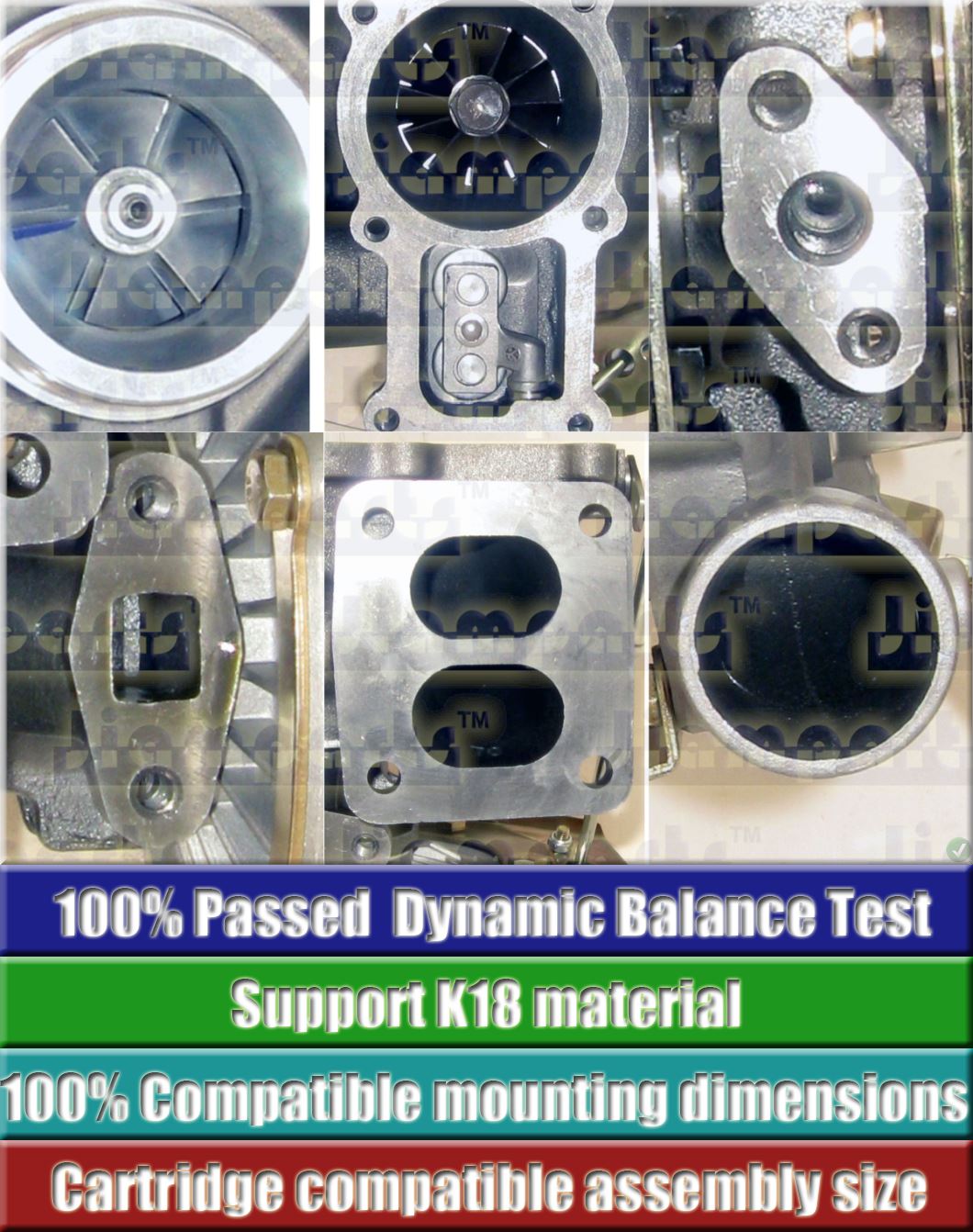 Description image:Turbocharger TBP417 466535-0002