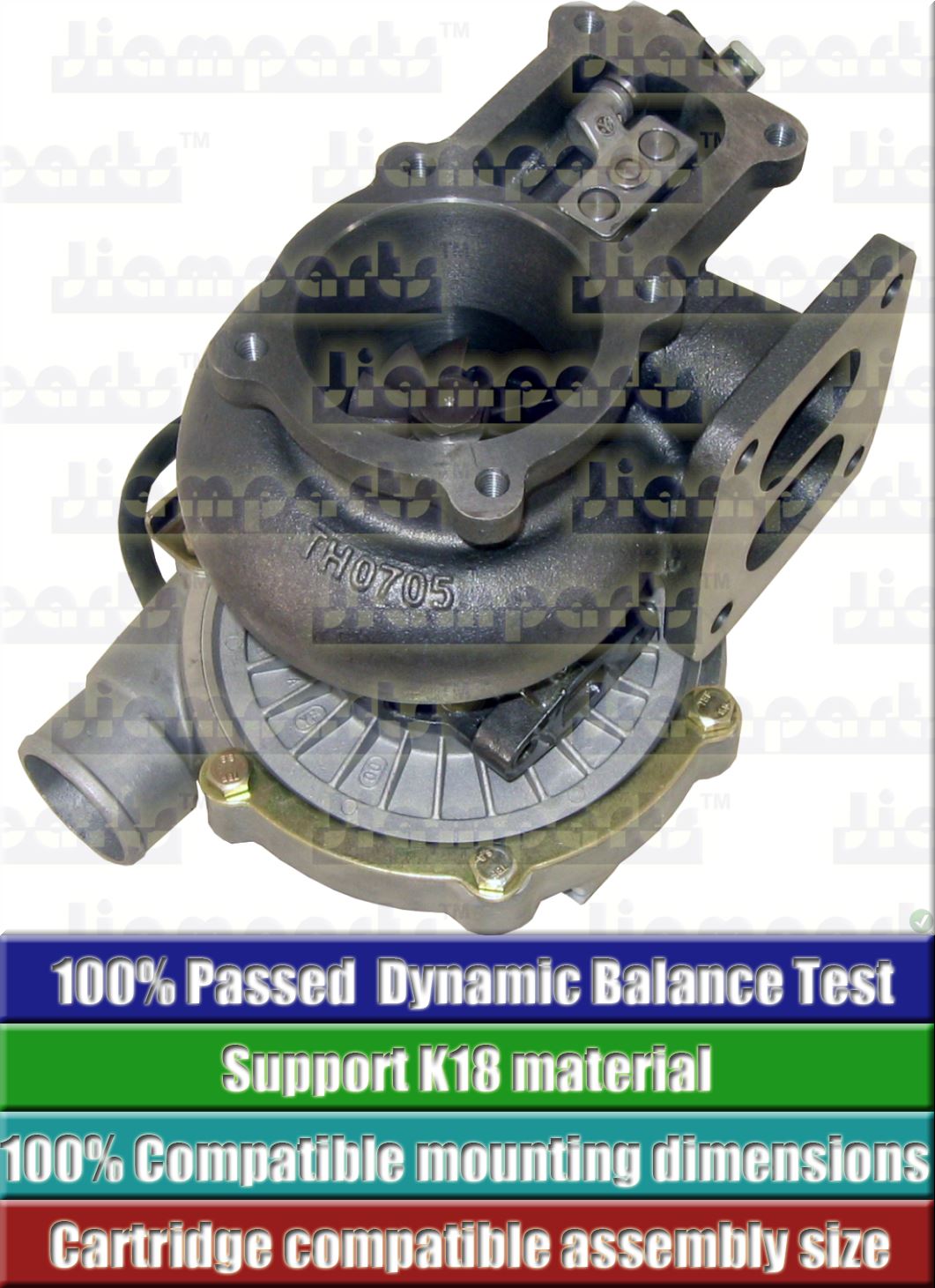 Description image:Turbocharger TBP417 466535-0002
