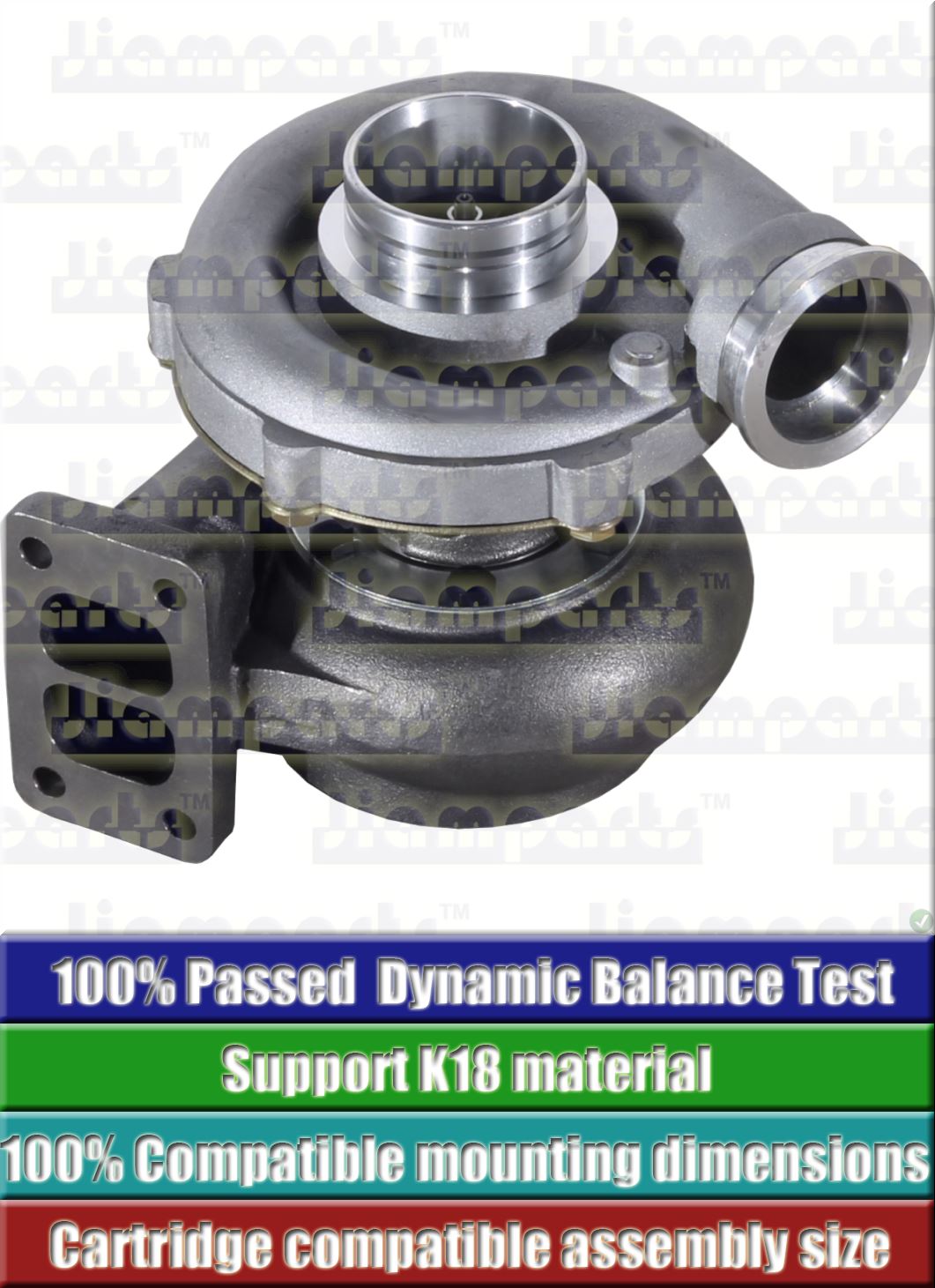Description image:Turbocharger TO4E04 466588-0001