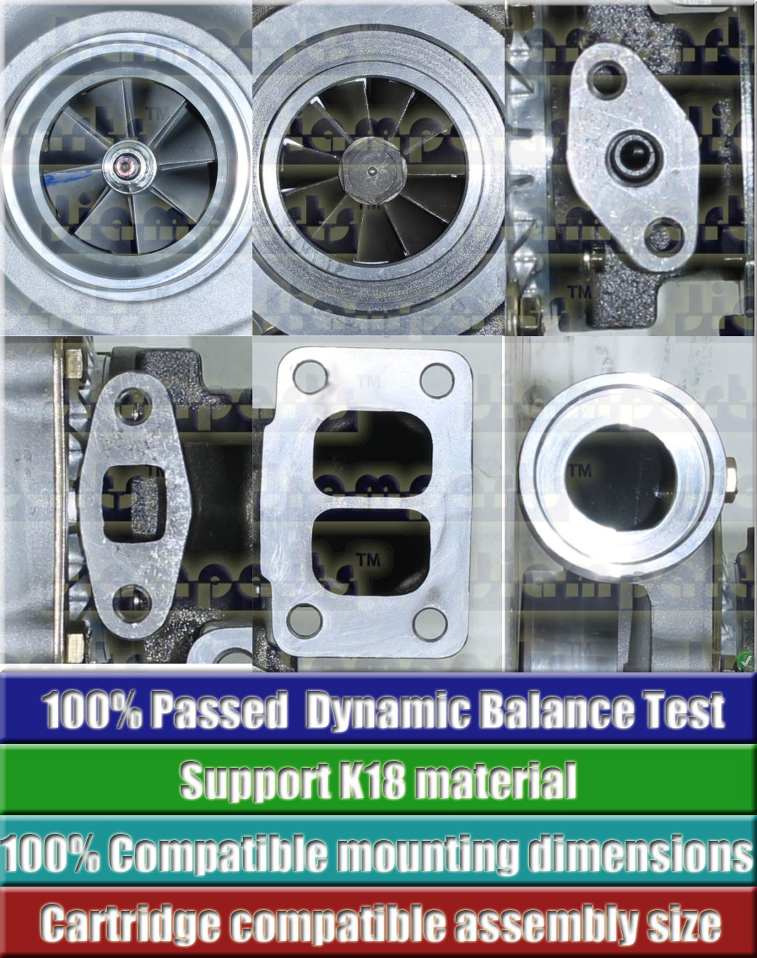 Description image:Turbocharger TB4129 466608-2