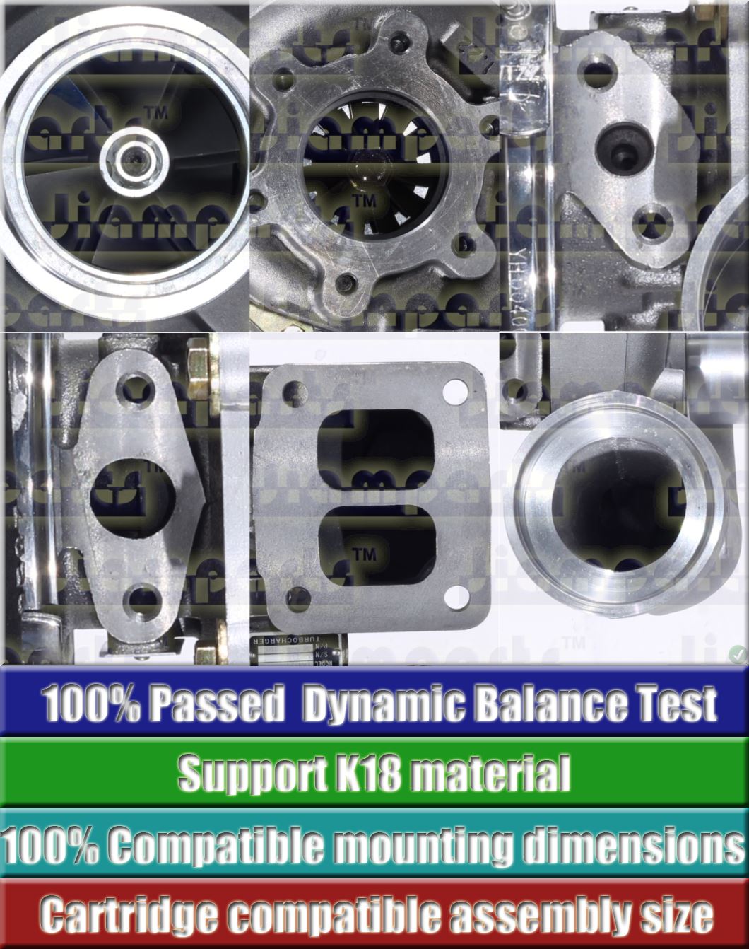 Description image:Turbocharger TA4521 466618-0010