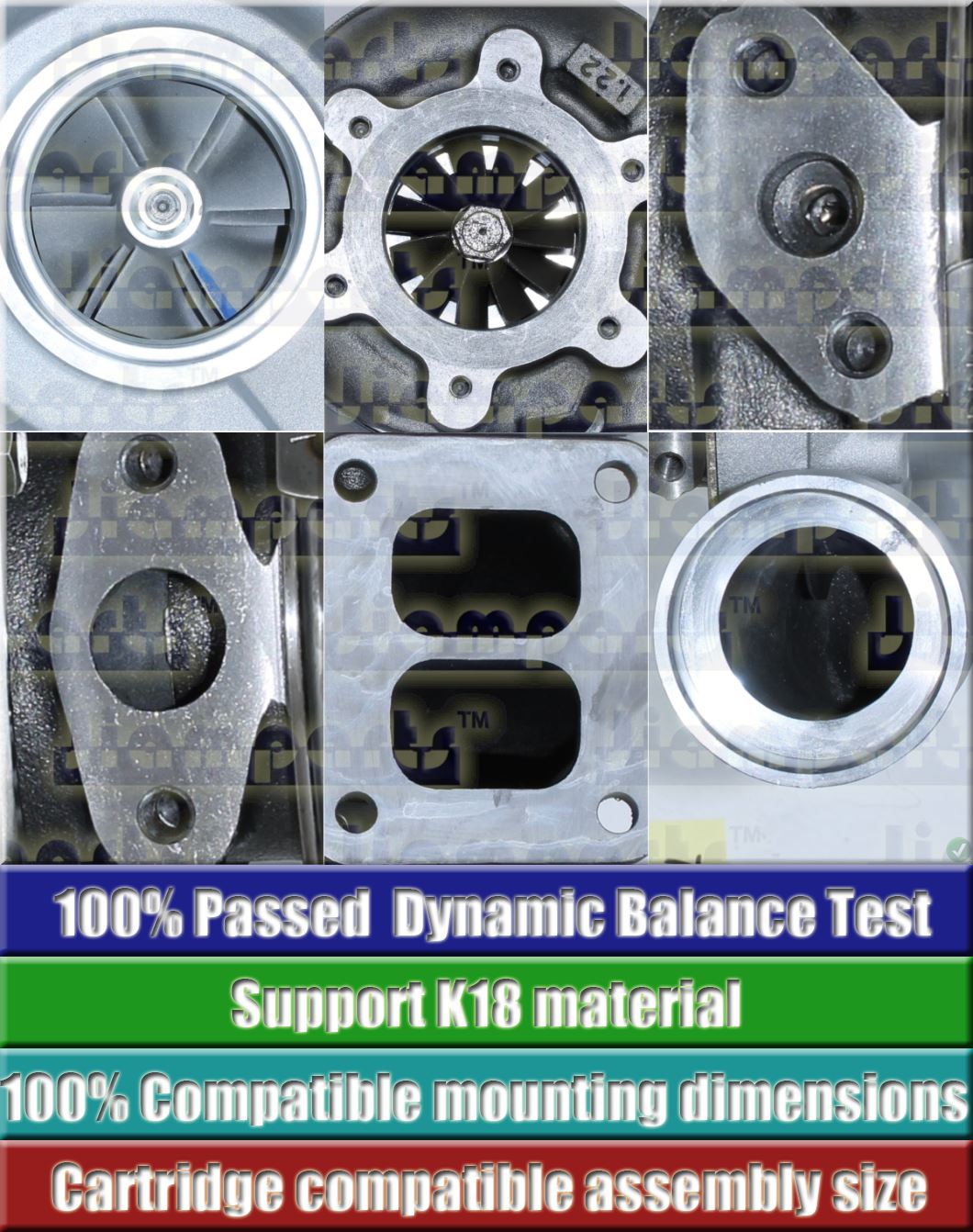 Description image:Turbocharger TA4521 466618-22
