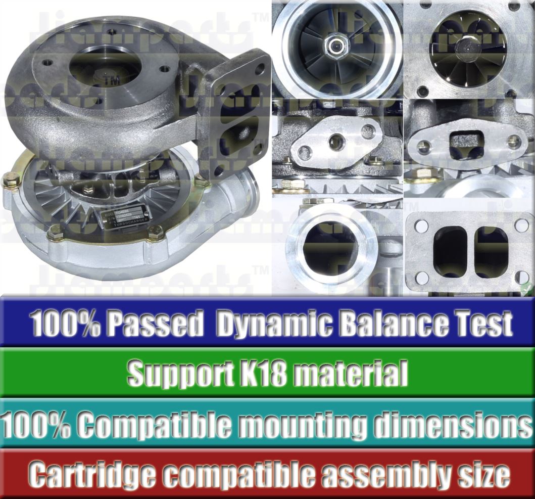 Description image:Turbocharger TO4E66 466646-5041S