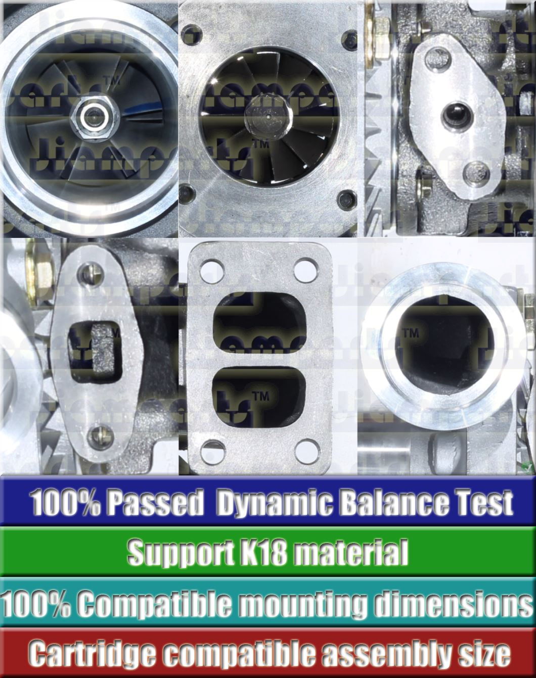 Description image:Turbocharger TO4E66 466646-5041S