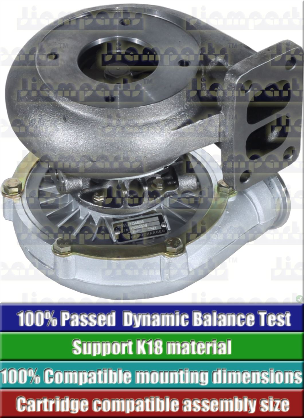 Description image:Turbocharger TO4E66 466646-5041S