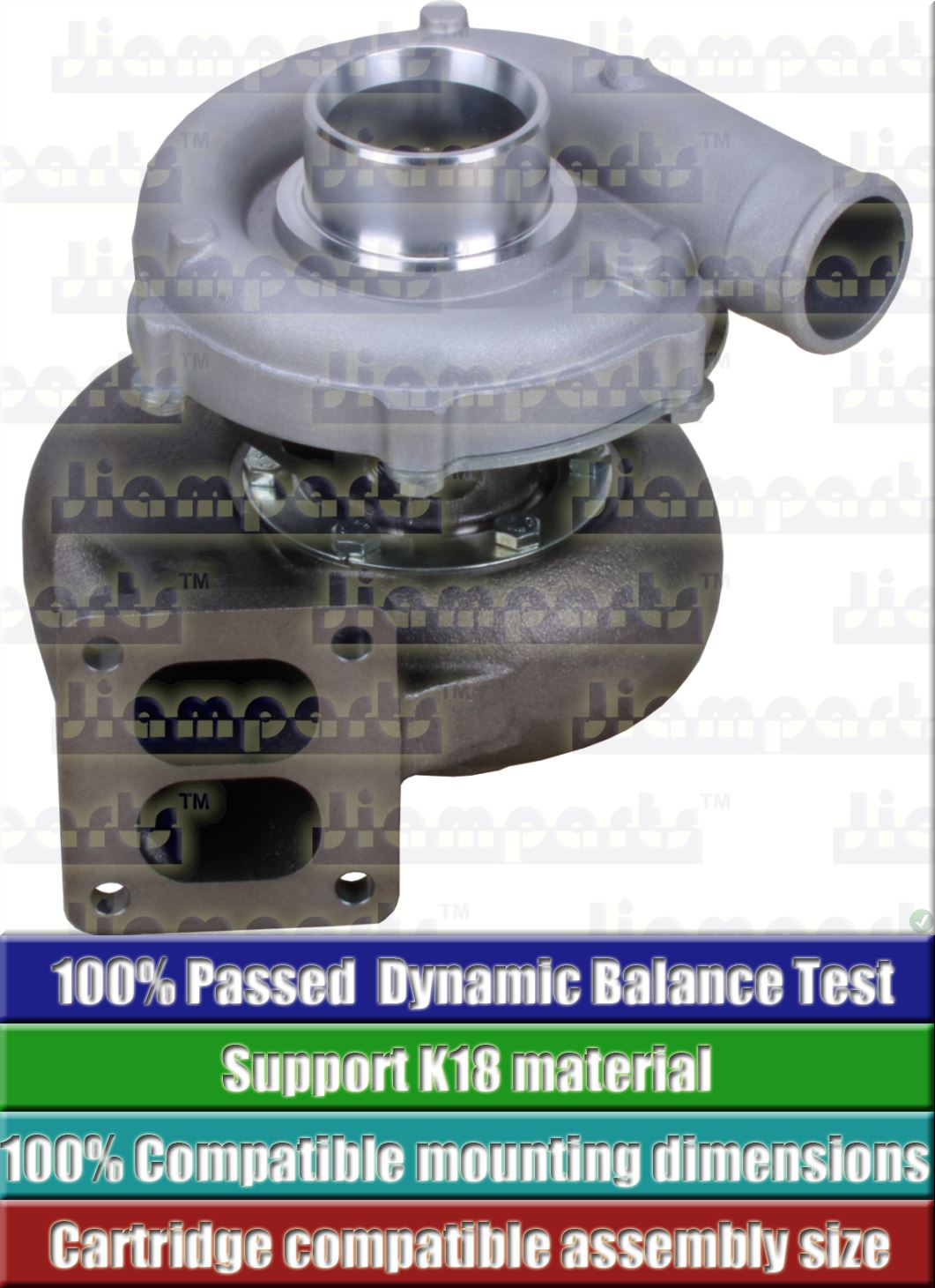 Description image:Turbocharger TO4E08 466704-0213
