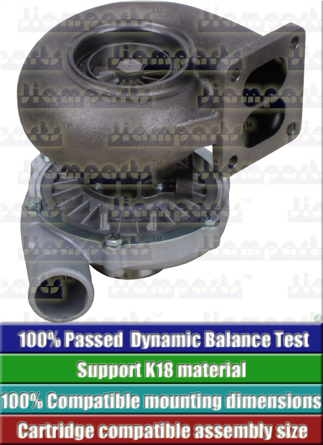 Description image:Turbocharger TO4E08 466704-0213