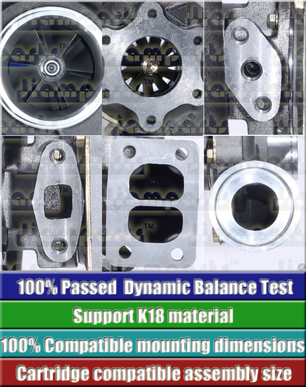 Description image:Turbocharger TO4E55 65091007049