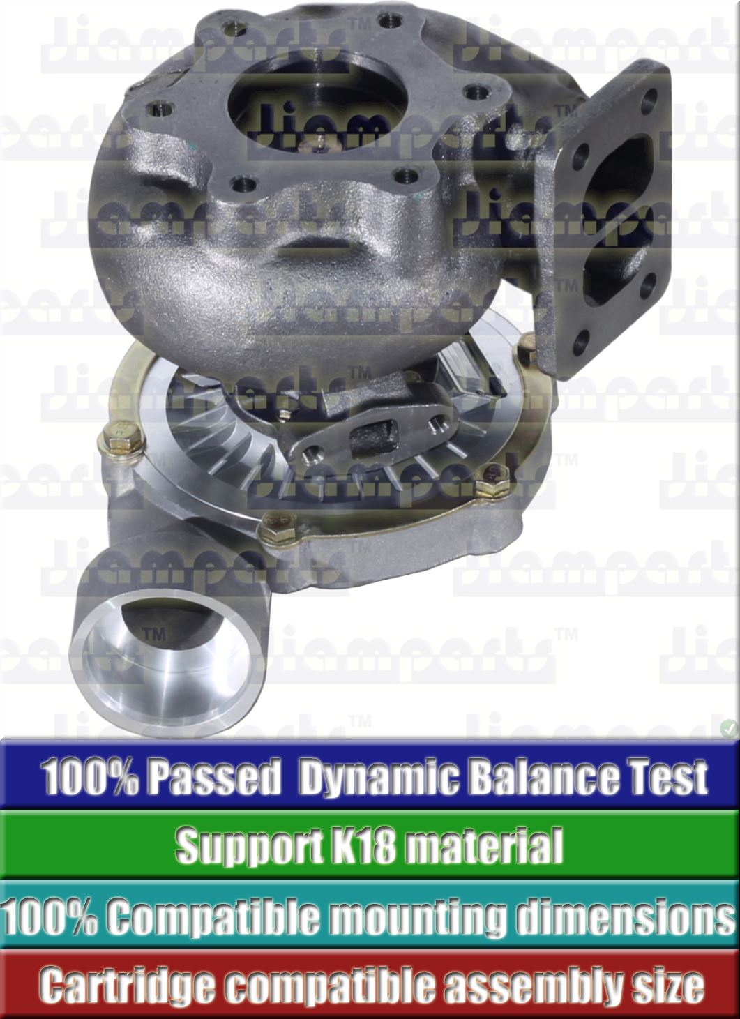Description image:Turbocharger TO4E55 65091007049