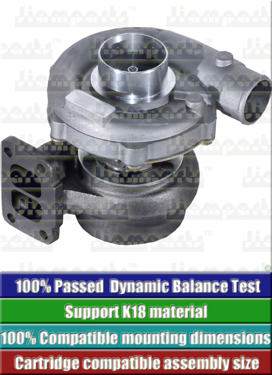 Description image:Turbocharger TO4E10 466742-0012