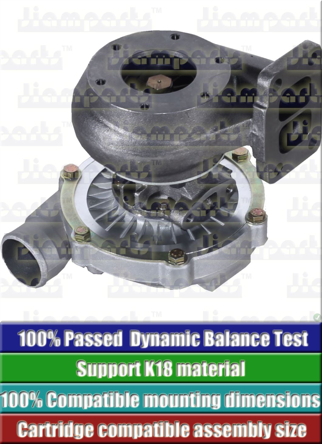 Description image:Turbocharger TO4E10 466742-0012