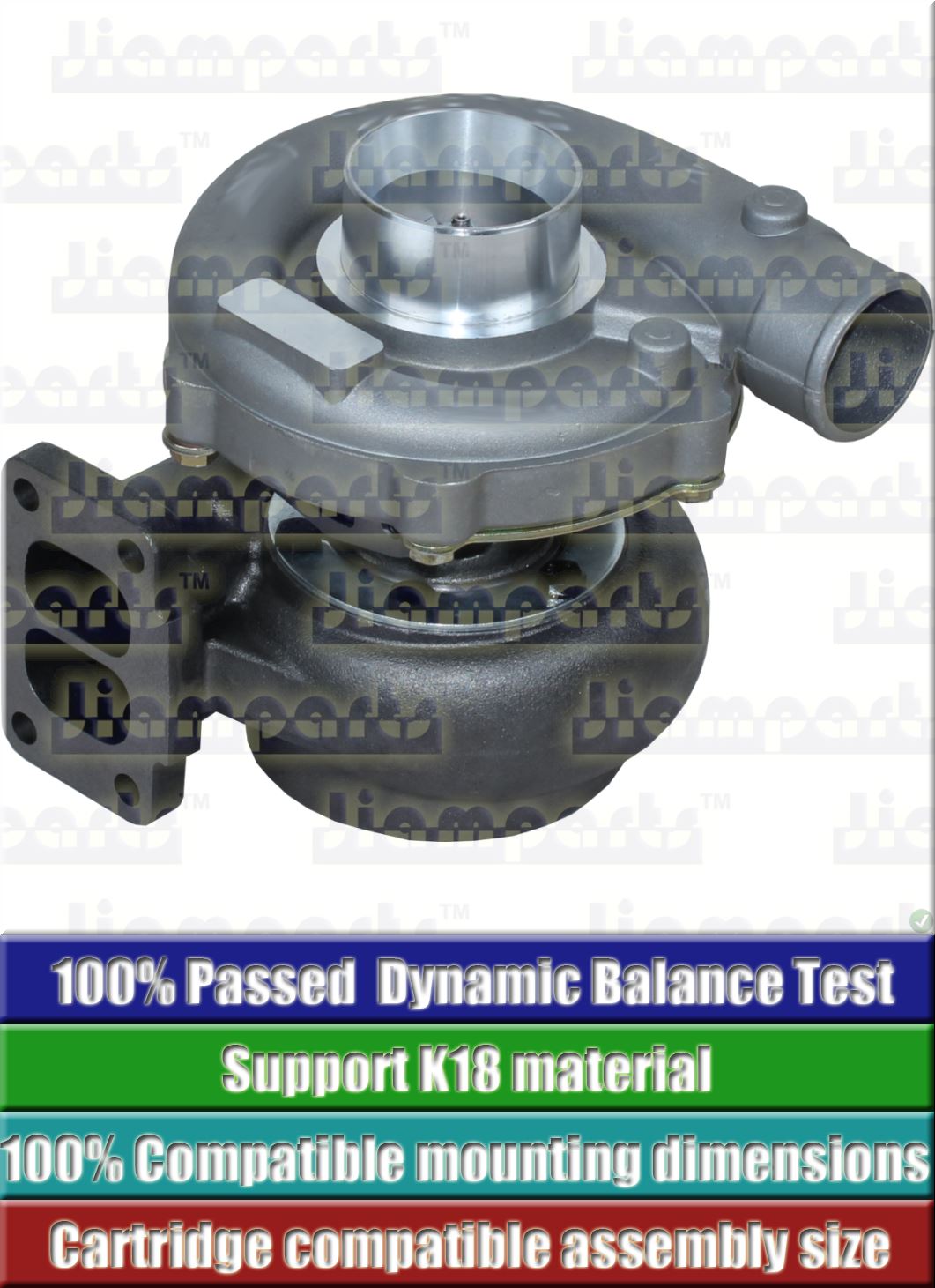 Description image:Turbocharger TO4E10 466742-0013