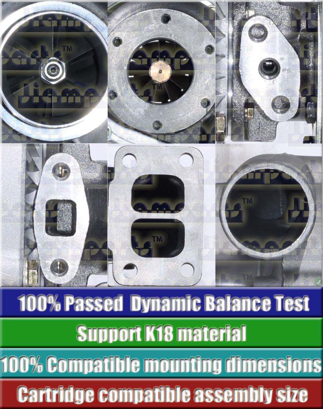 Description image:Turbocharger VOLVO TO4E10_466742-12