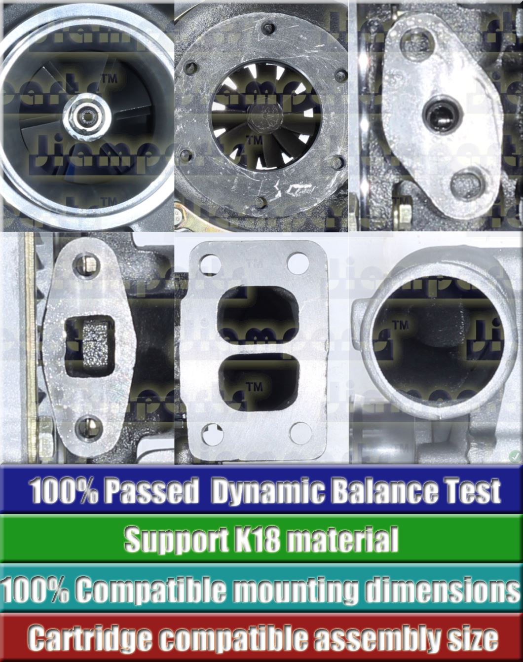 Description image:Turbocharger TO4E10 466742-4